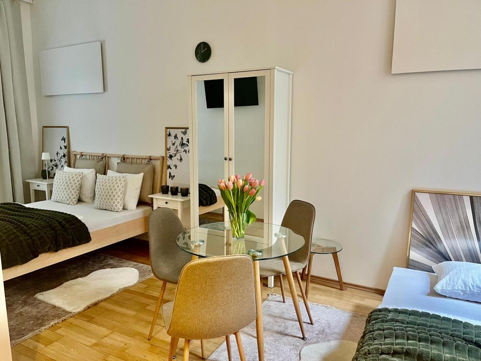 Gemuetliches Studio Apartment Wien Exterior foto