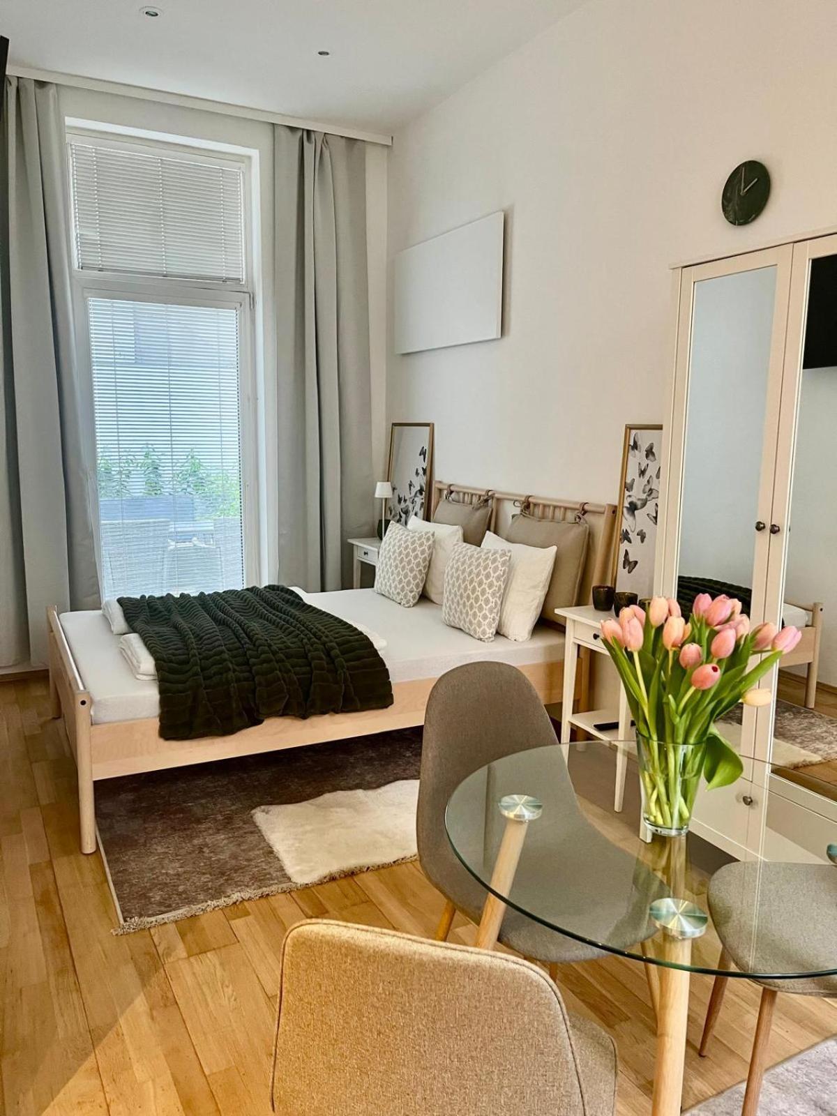 Gemuetliches Studio Apartment Wien Exterior foto